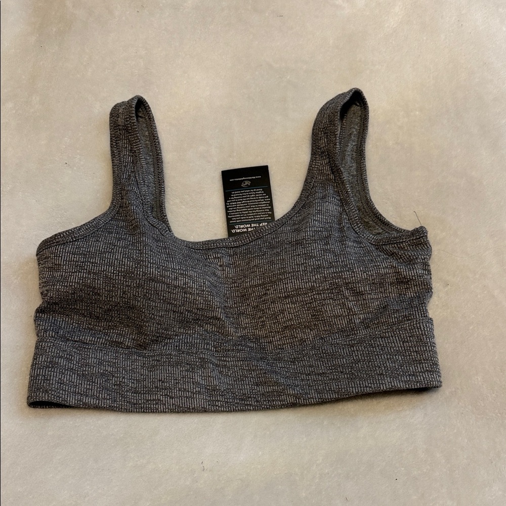 Charcoal Women's Sports Bra